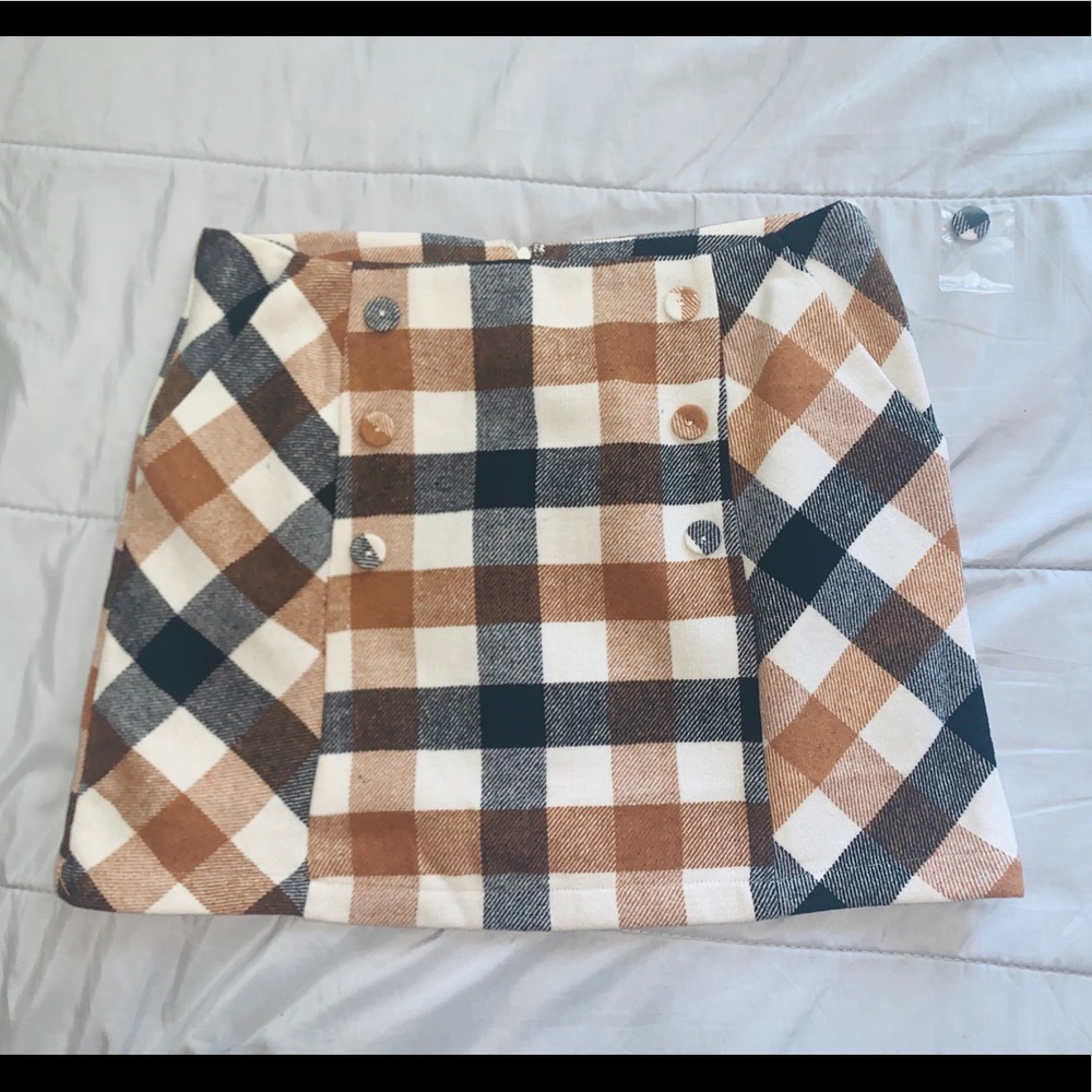 Forever 21 Plaid mini skirt